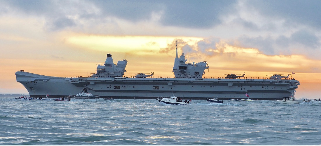 ADS Advance - QinetiQ Teams To Support UK Carrier Strike Group